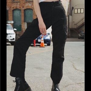 Brandy Melville Black Cargo Jeans